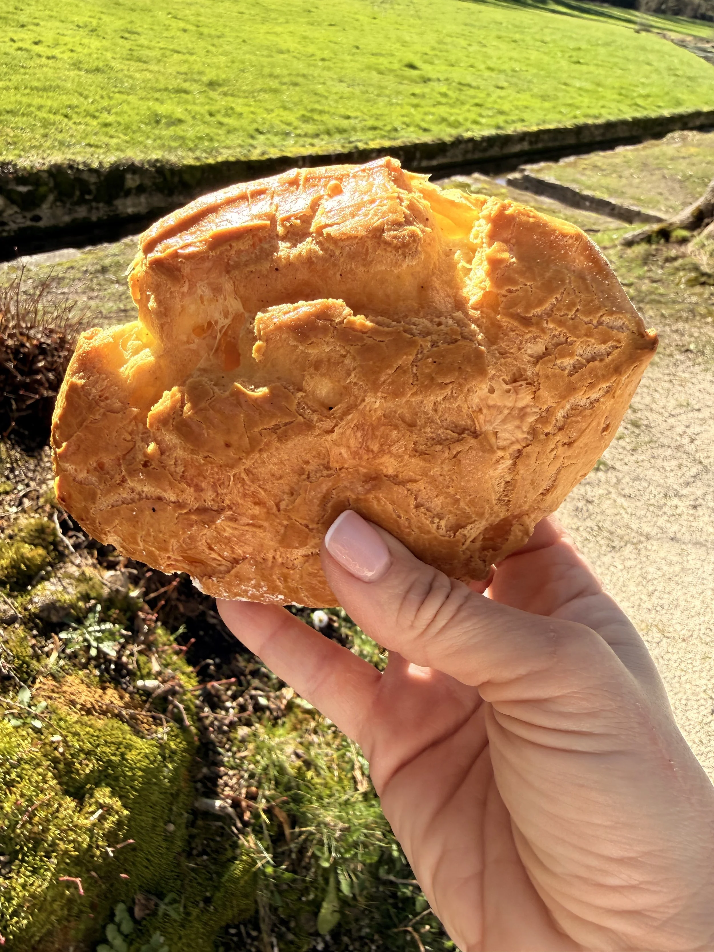   Absolutely enormous gougere and it was soooooo ridiculously good.   