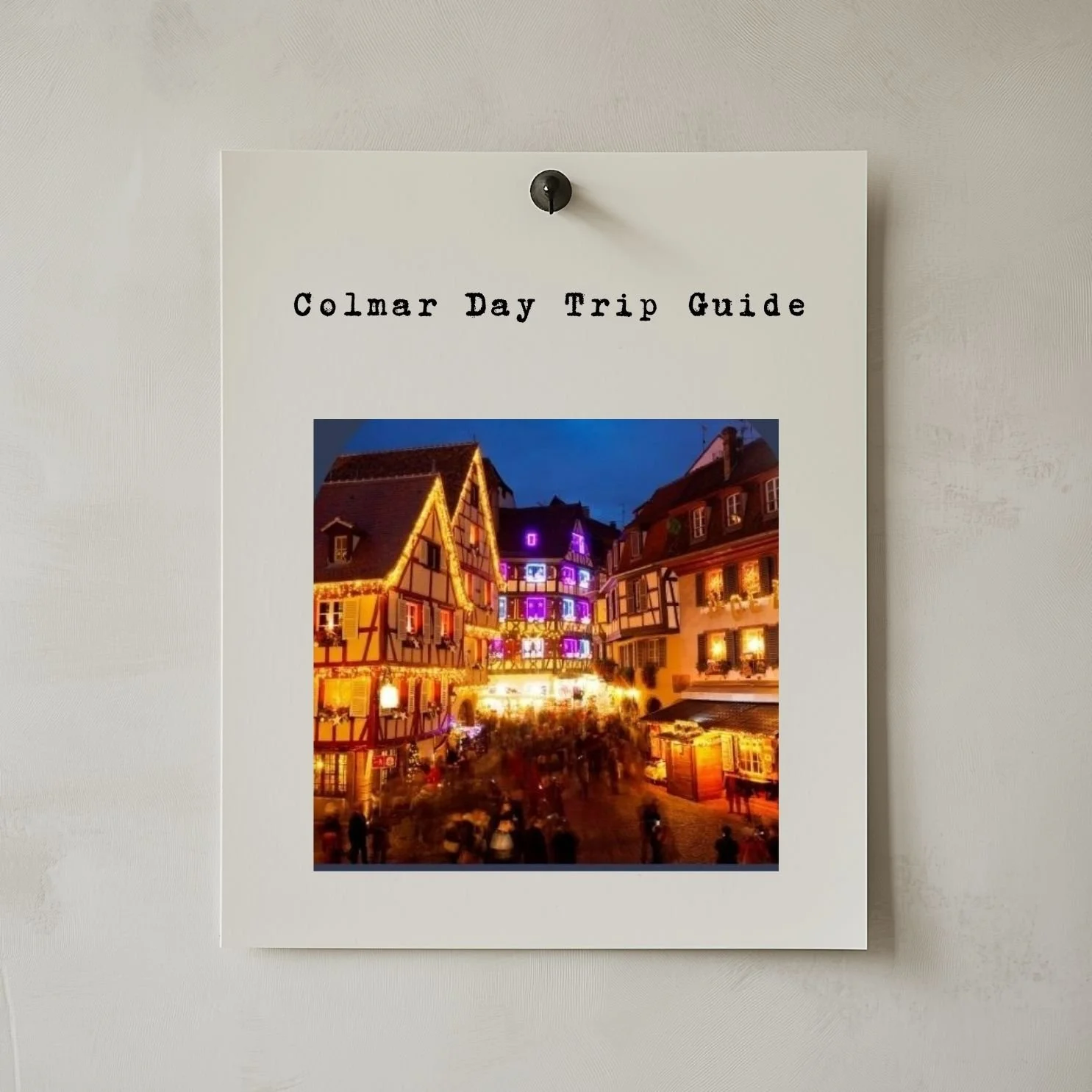 Part Three, Colmar Day Trip Guide: A Refined Alsace Itinerary from Strasbourg