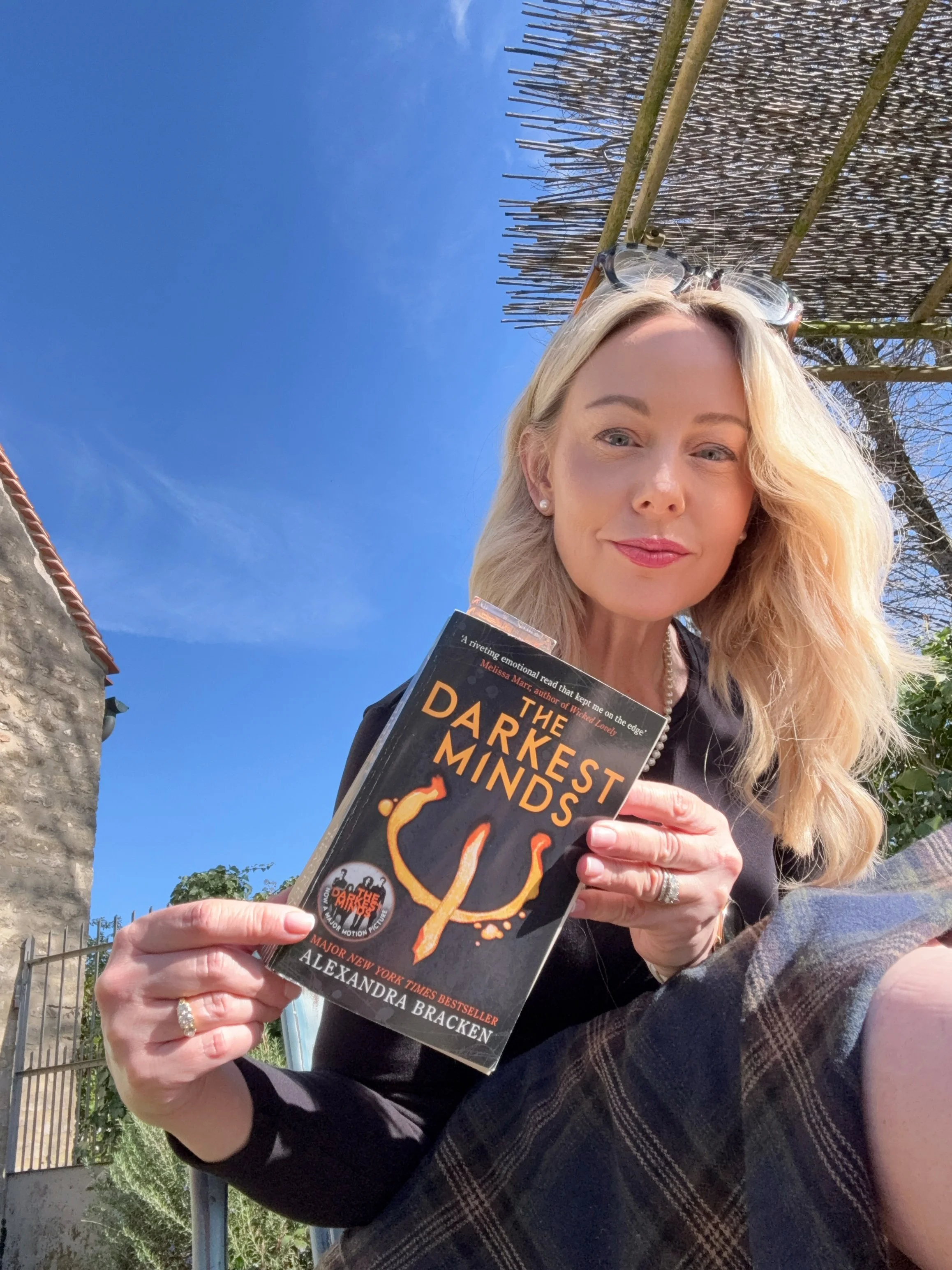   This is the series I was working on while at the cottage. I definitely recommend!  