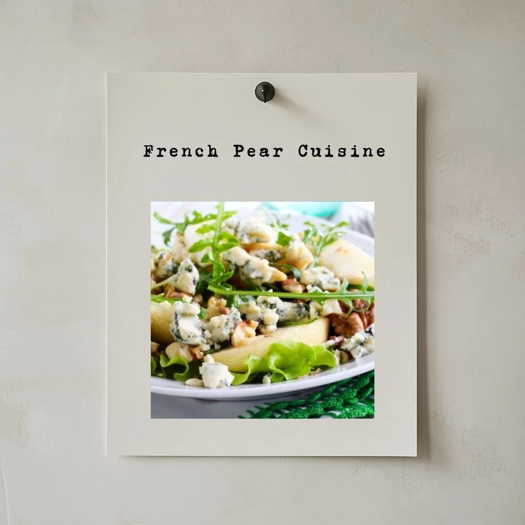 French Pear Cuisine: Recipes, Varieties, And Culinary Elegance