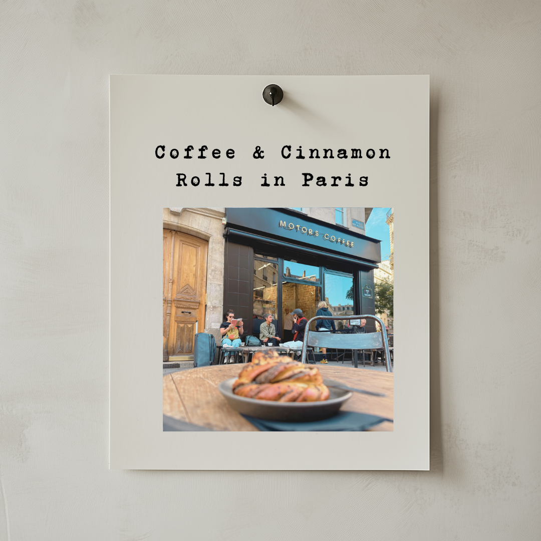 Is this the BEST Cinnamon Roll & Coffee in Paris?