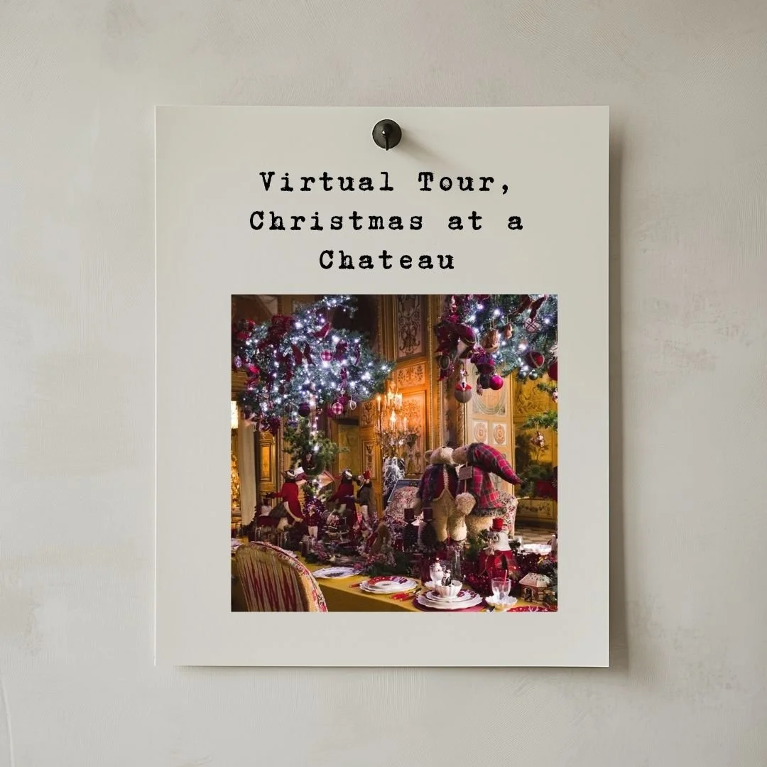 Virtual Tour, Christmas at a Chateau