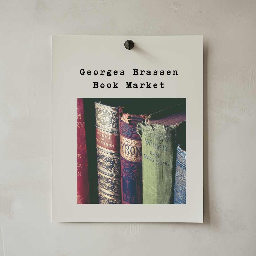 Literary Treasure Hunting at Georges Brassens Market