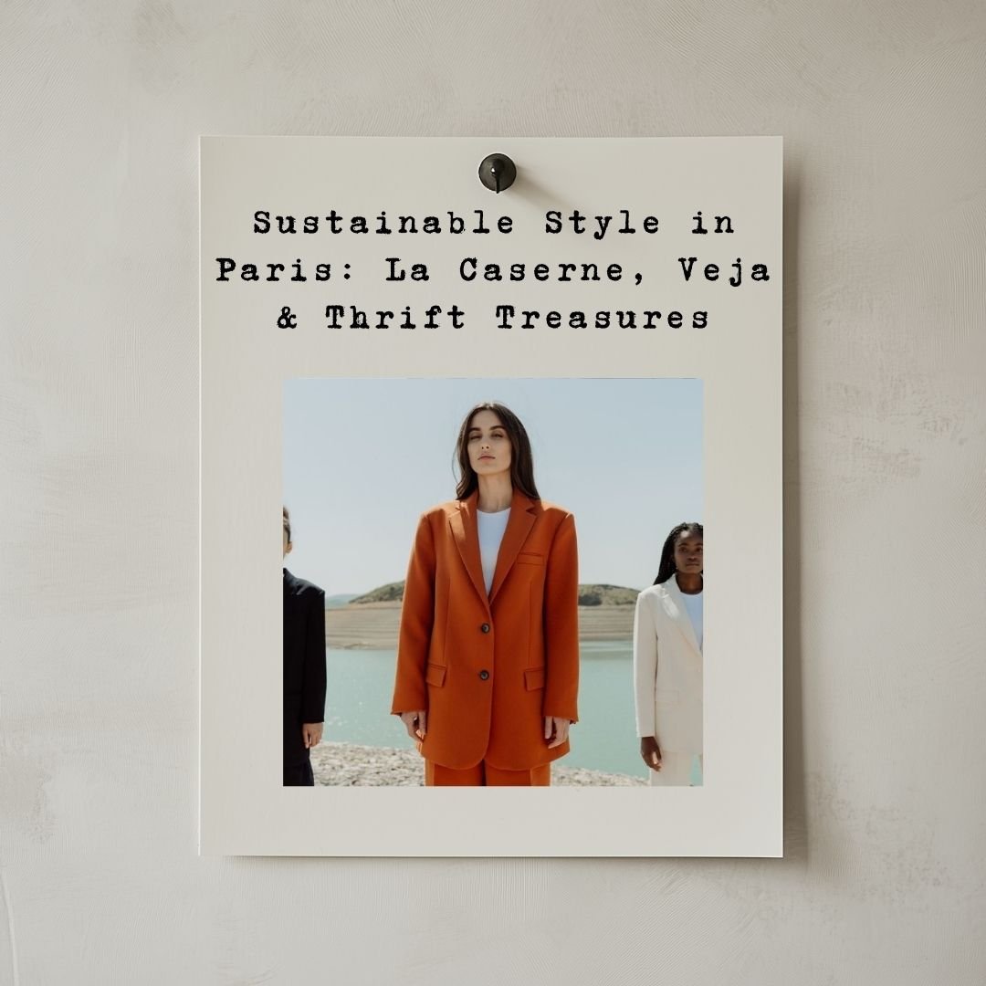 Sustainable Style in Paris: La Caserne, Veja & Thrift Treasures