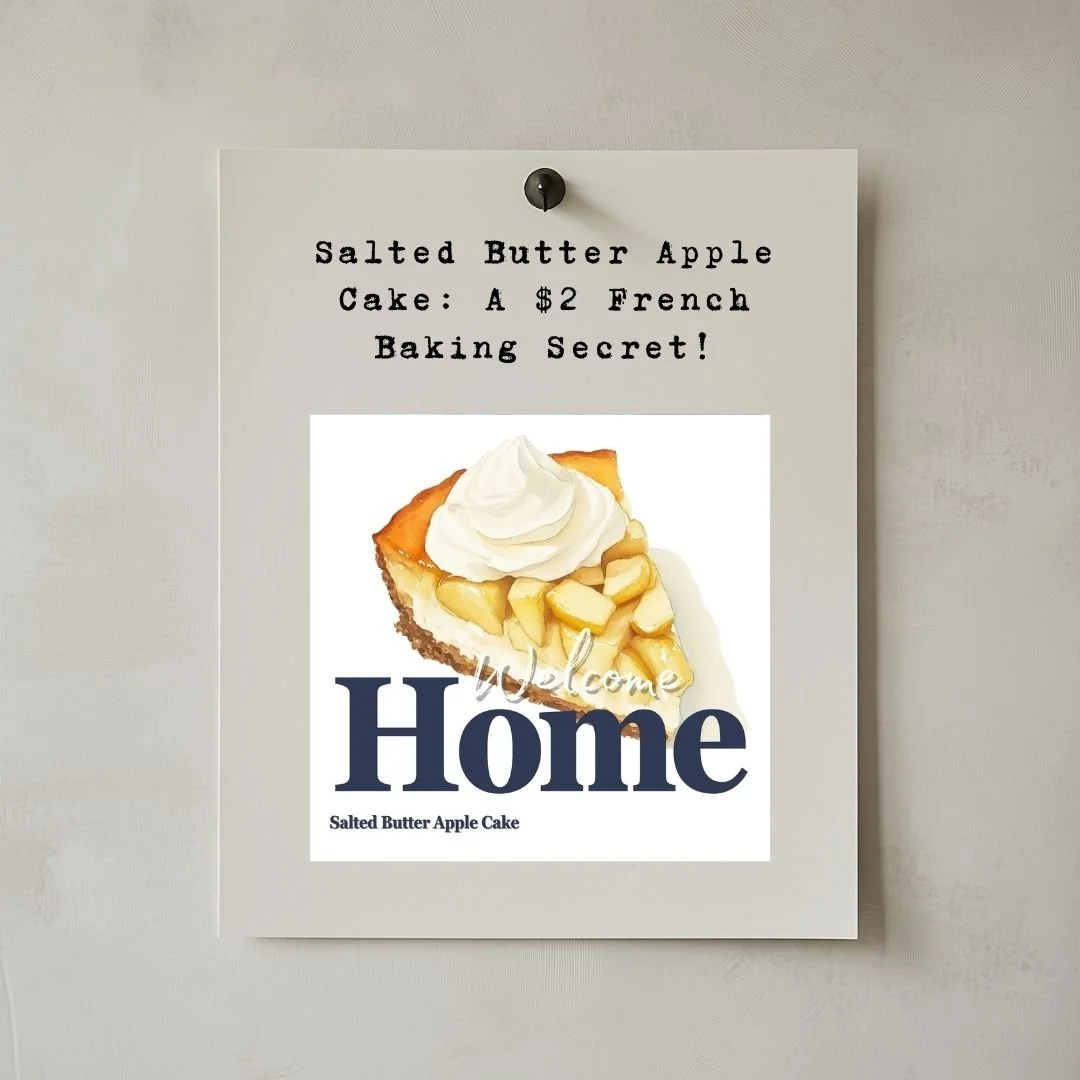 Salted Butter Apple Cake: A $2 French Baking Secret!