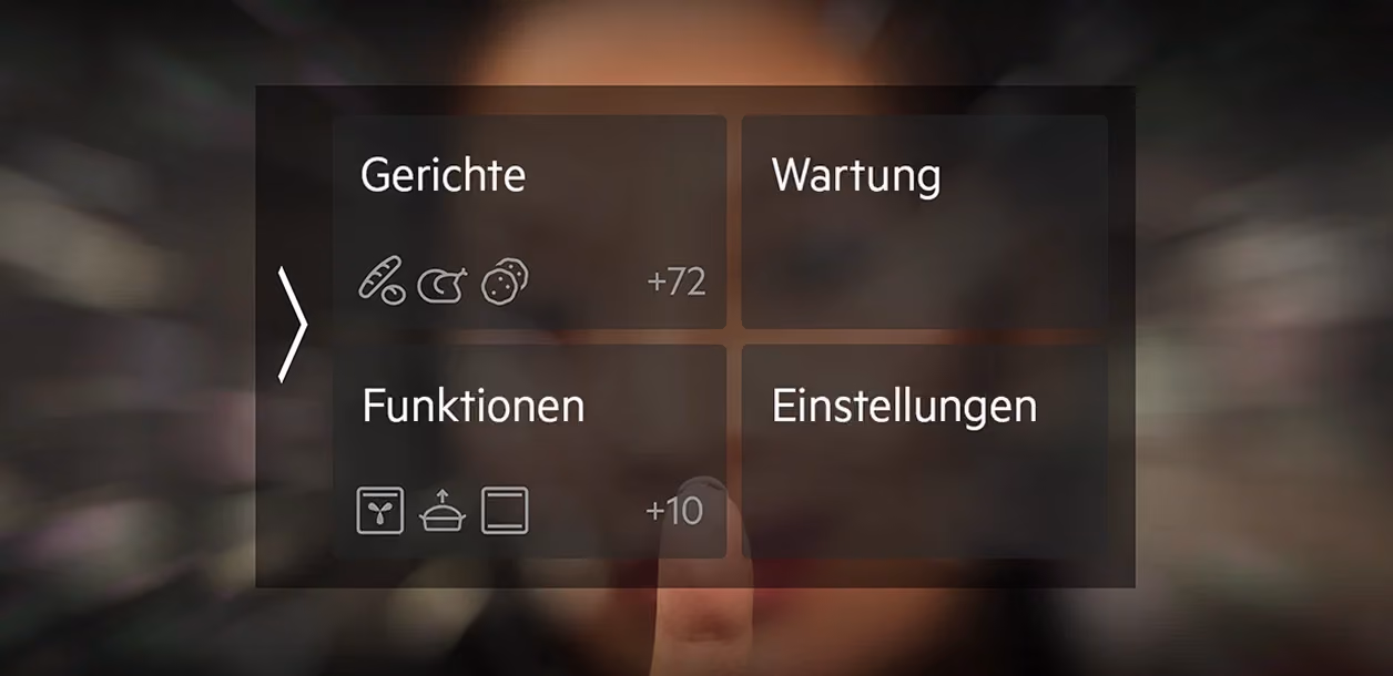 CookSmart Touch: Intelligentes Kochen mit einem Fingertipp