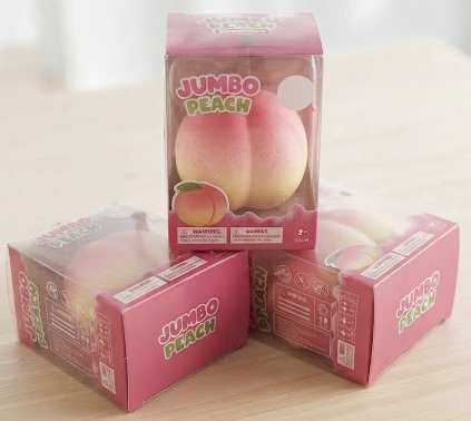 Jumbo peach squishy