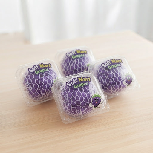 Soft Mart grape squishies