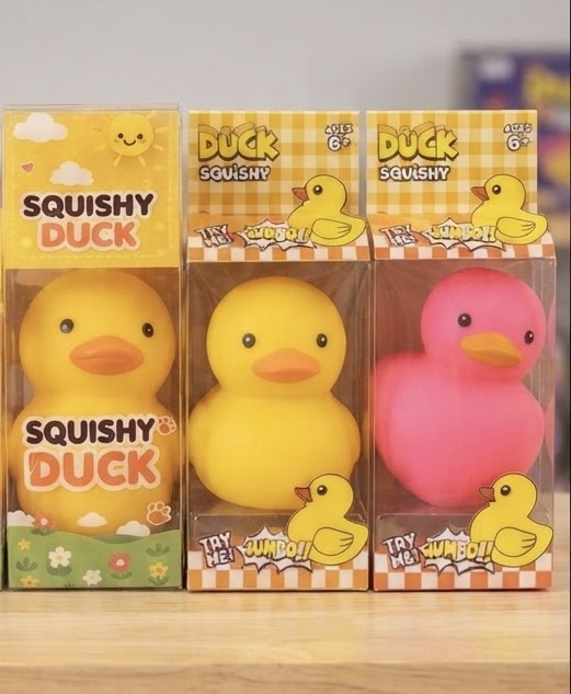 Squishy duck toys