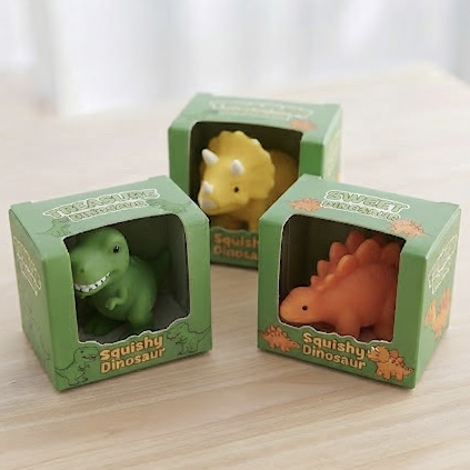 Mini dinosaur squishies
