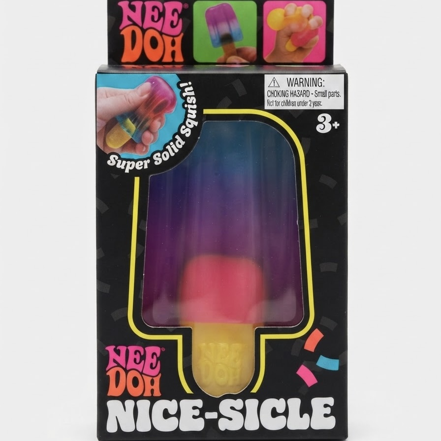 NeeDoh Nice-Sicle rainbow popsicle squishy