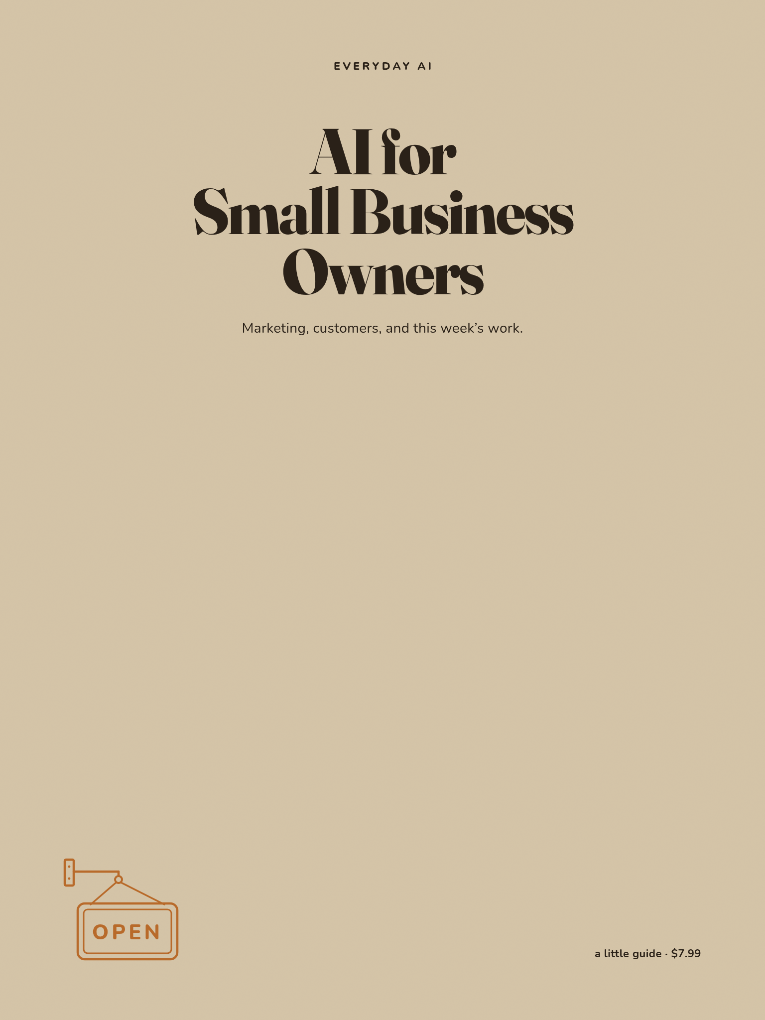 Cover of AI for Small Business Owners