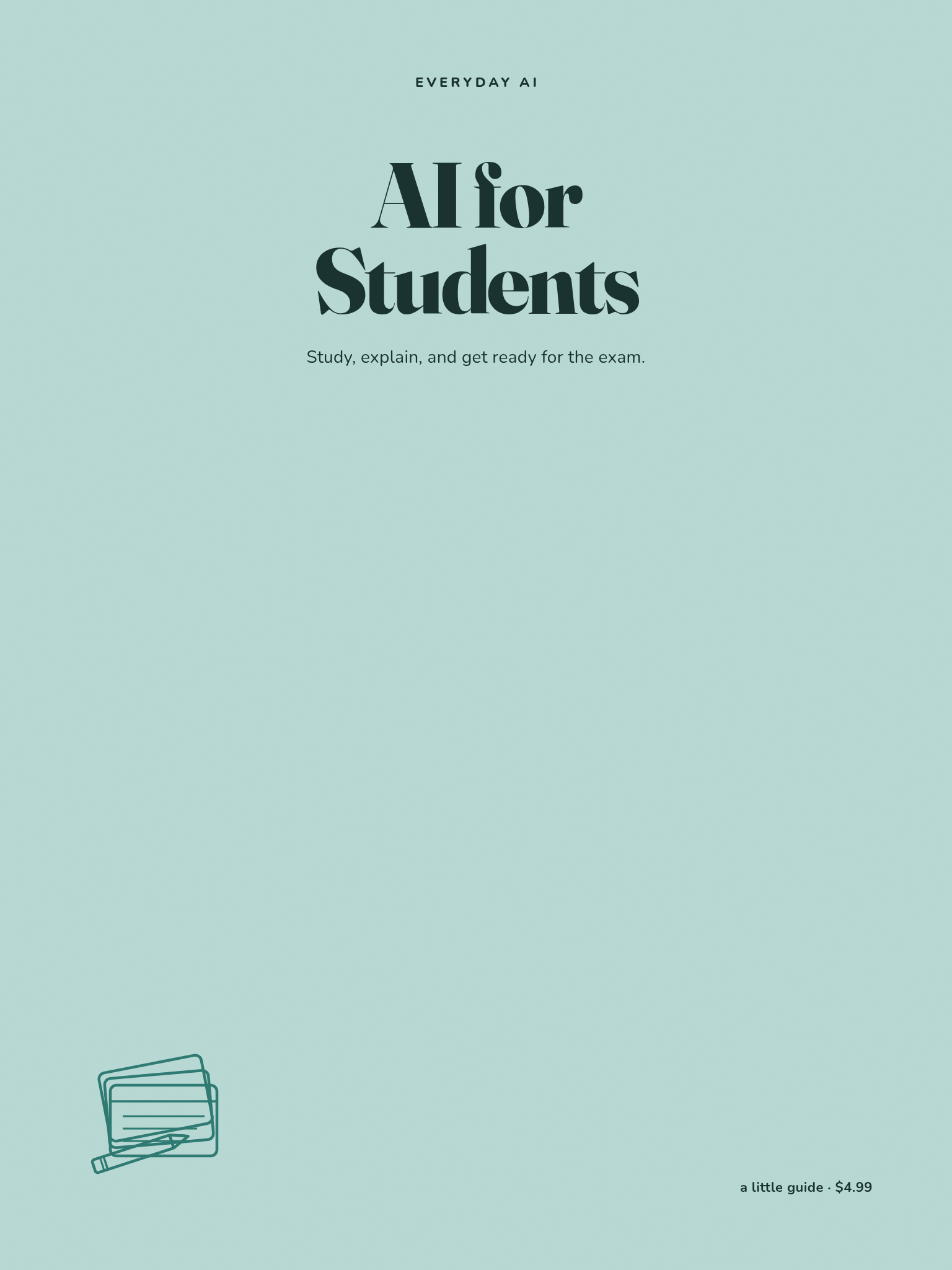 Cover of AI for Students