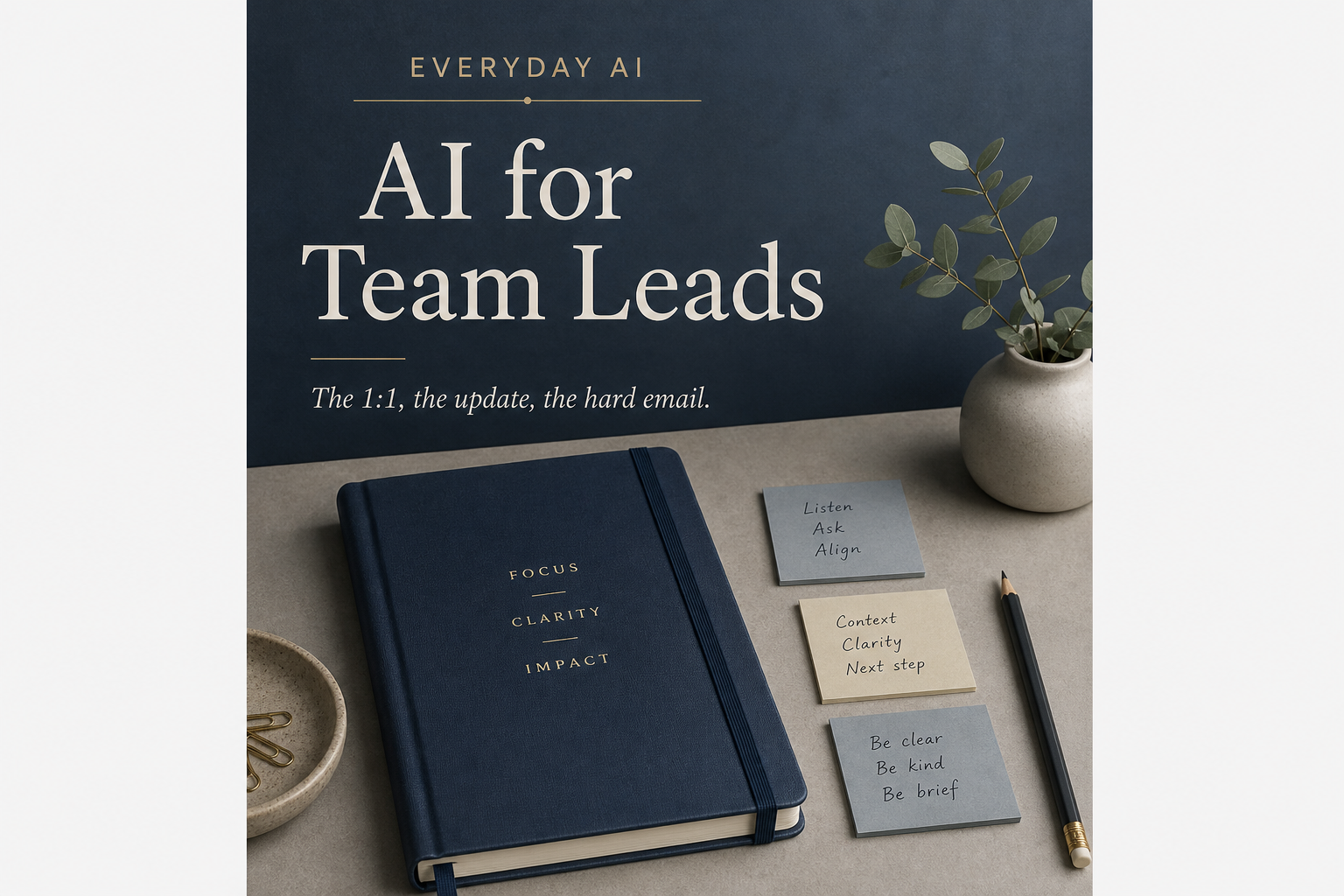 Cover of AI for Team Leads