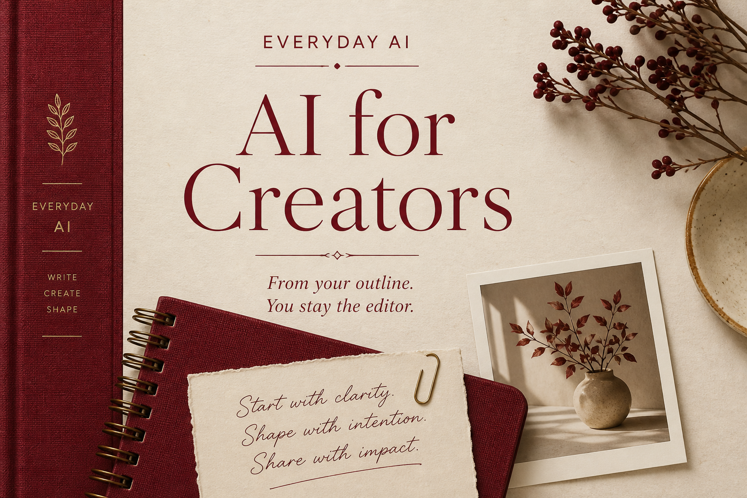 Cover of AI for Creators