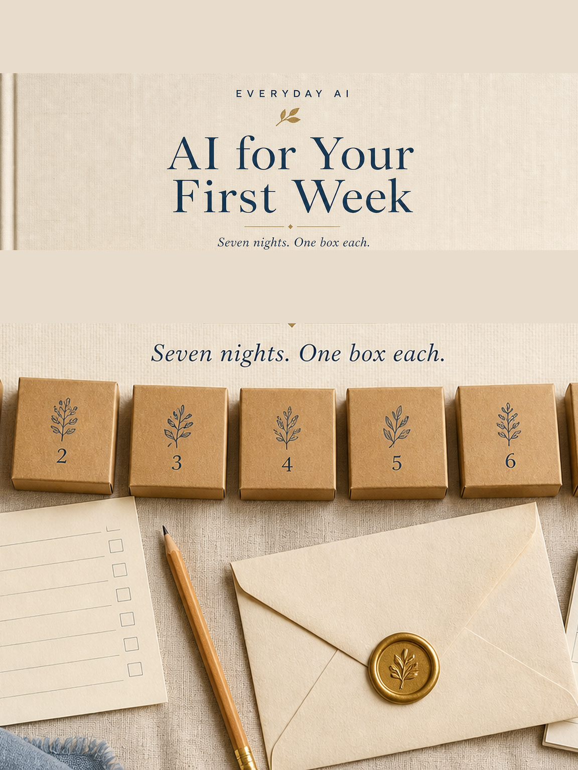 Cover of AI for Your First Week