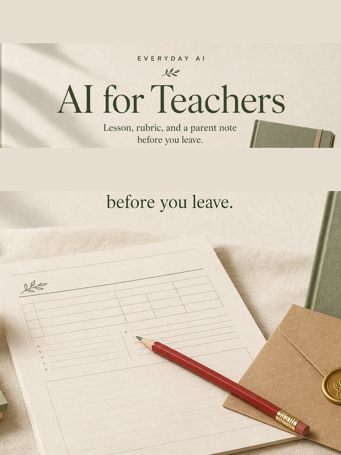 Cover of AI for Teachers