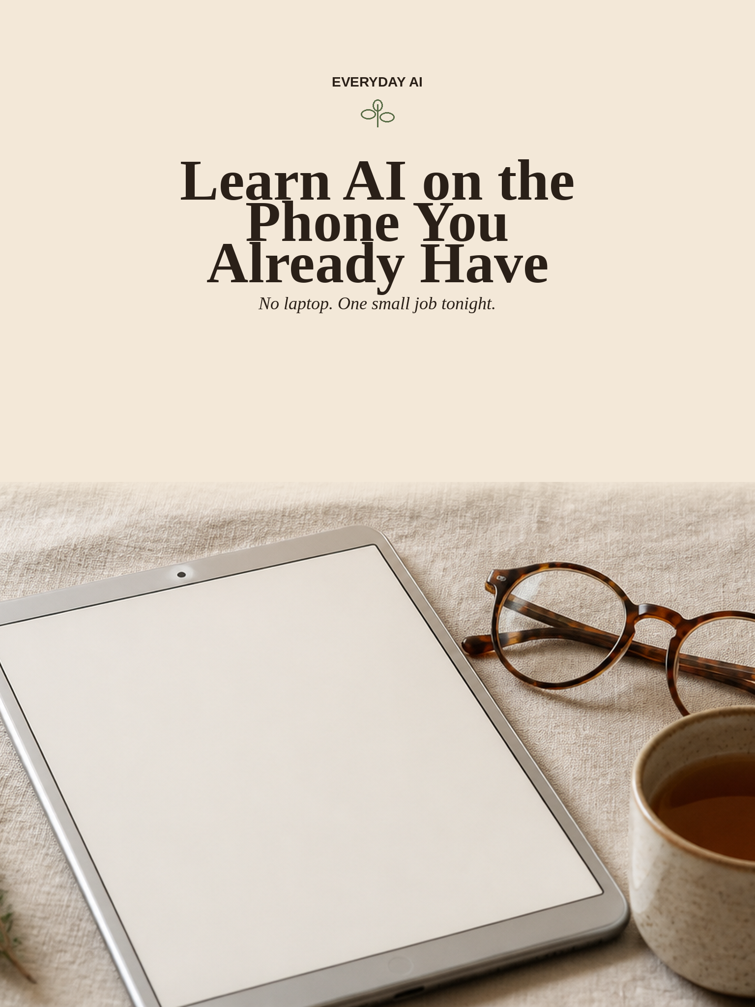 Cover of Learn AI on the Phone You Already Have