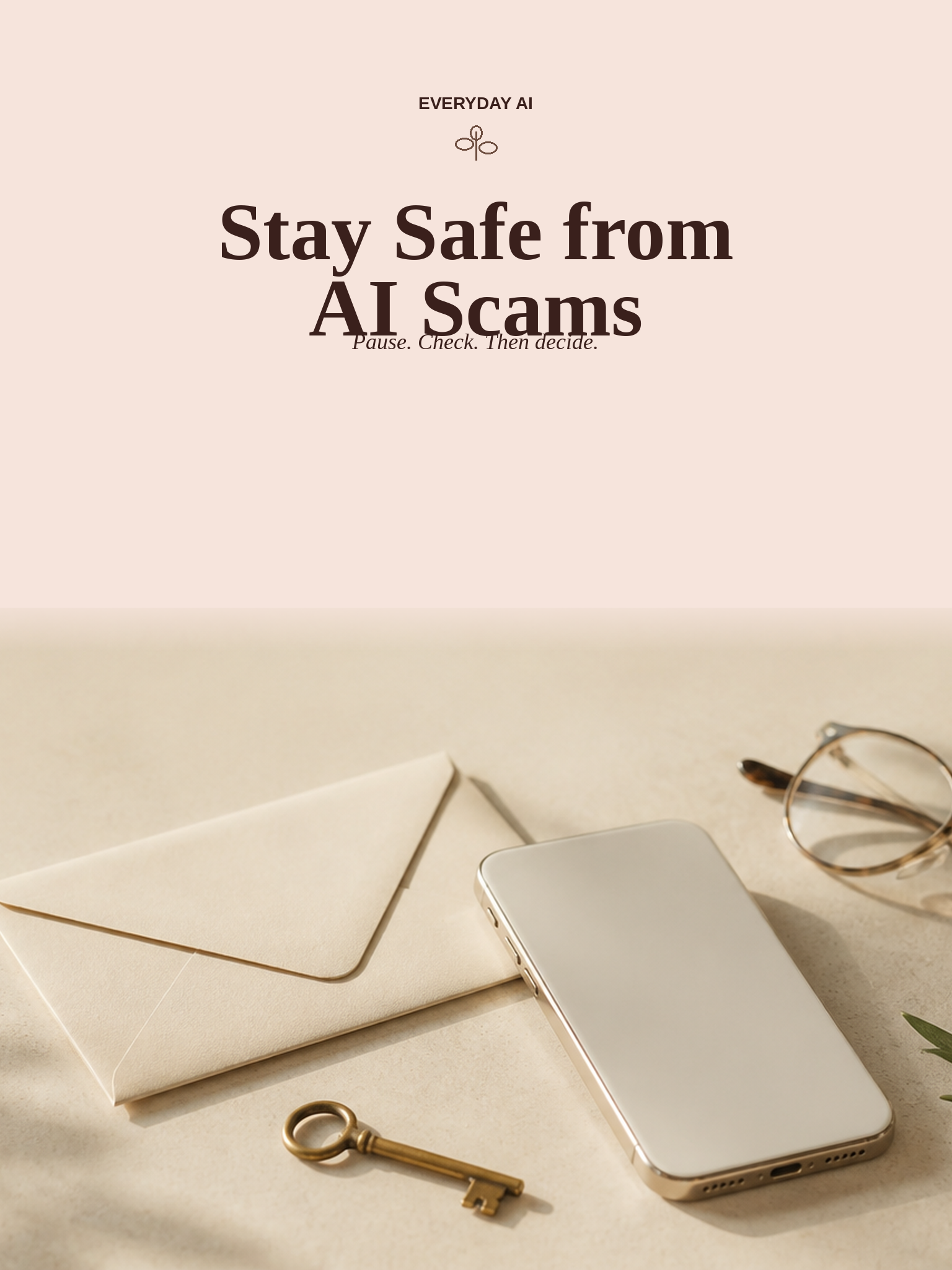 Cover of Stay Safe from AI Scams