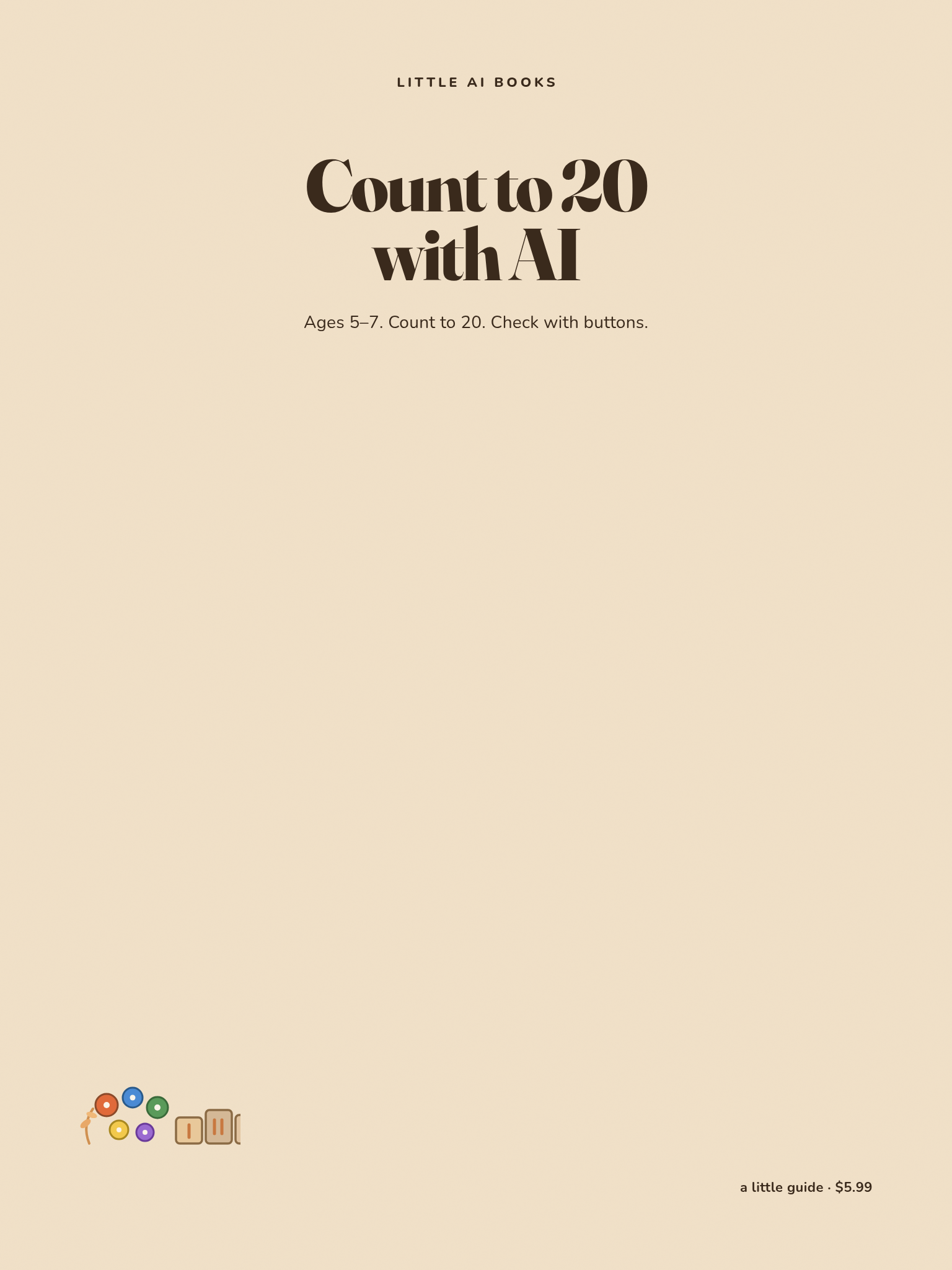 Cover of Count to 20 with AI