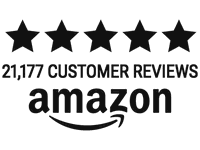 Amazon — 21,177 Five-Star Customer Reviews