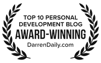 Award-Winning — Top 10 Personal Development Blog, DarrenDaily