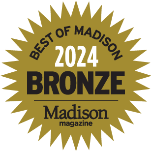 Best of Madison 2024 Bronze award badge from Madison Magazine