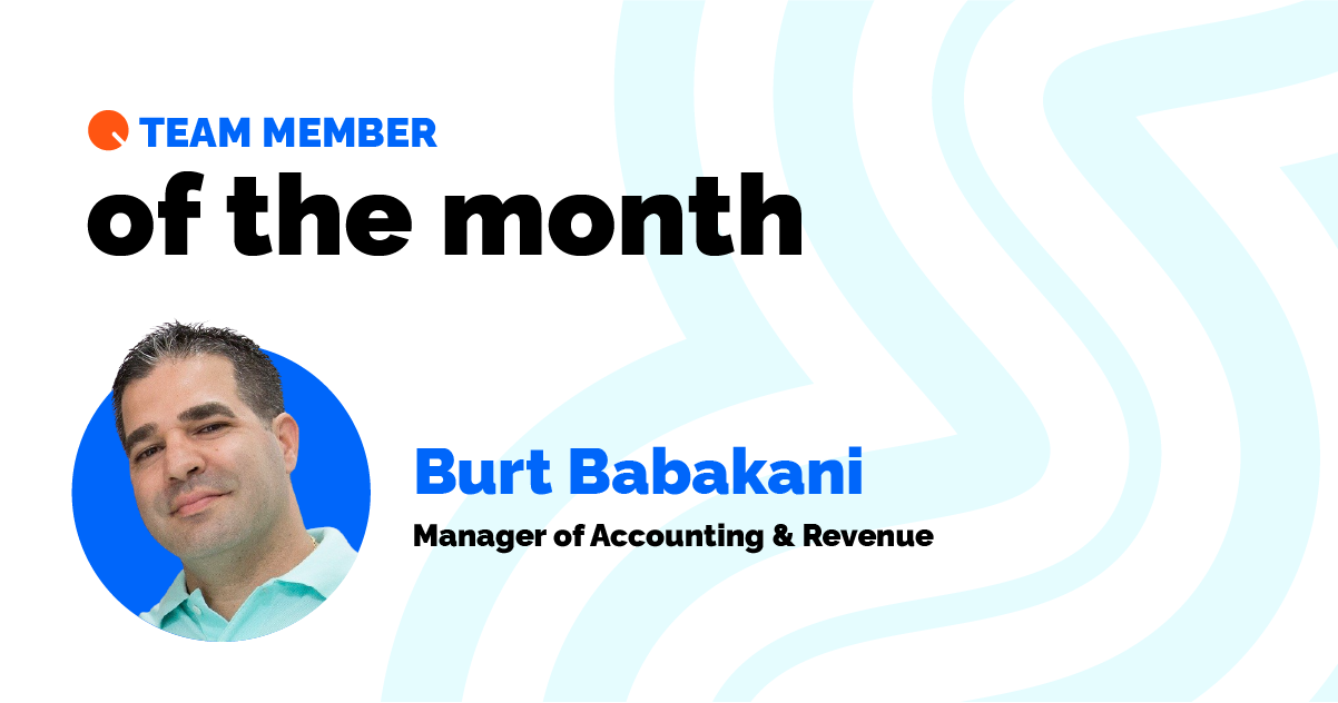 Introducing DISQO Team Member of the Month: Burt Babakani