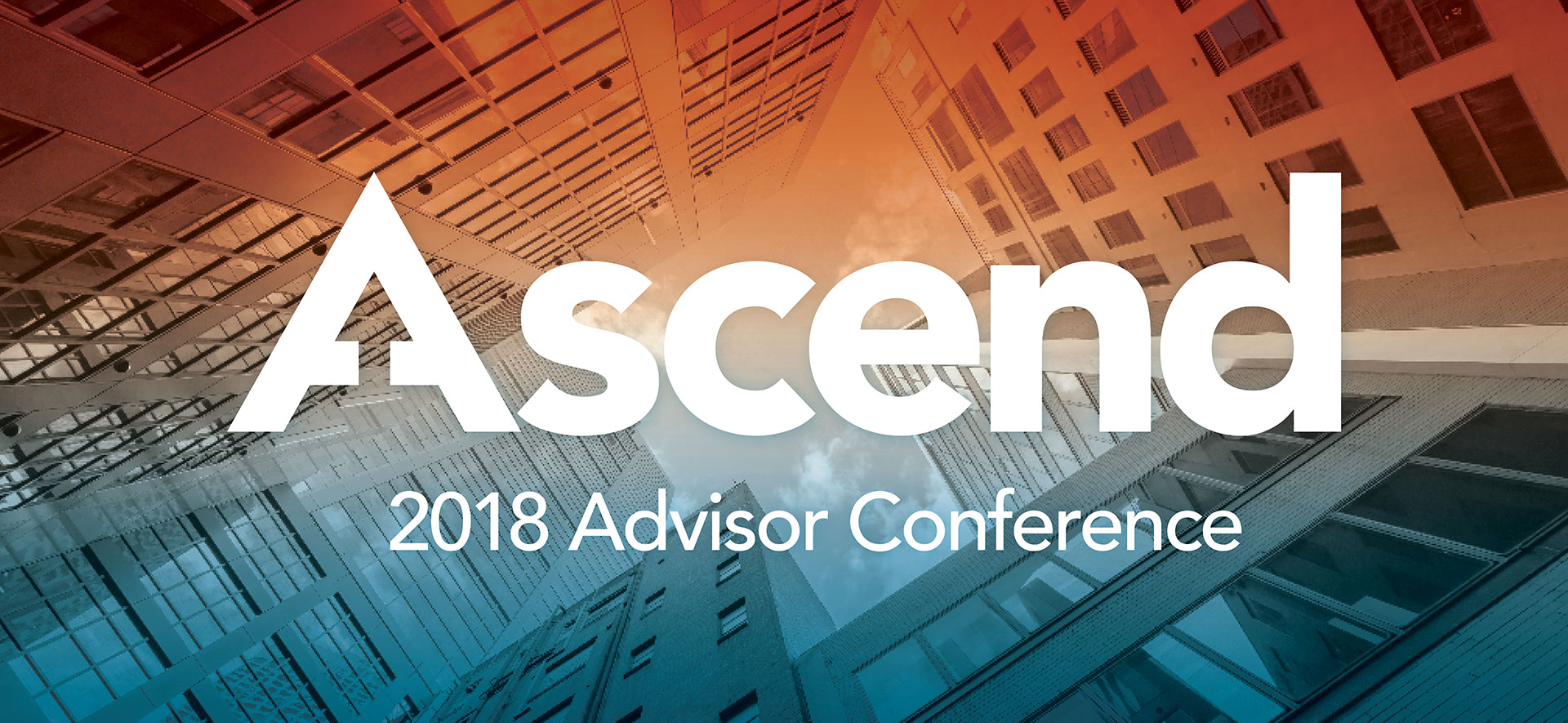 Ascend conference hero graphic by Johnathan Wynn Design