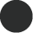 A solid dark gray circle on a white background.