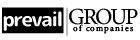 Logo with the word 'prevail' in lowercase next to 'GROUP' and smaller text 'of companies' underneath.