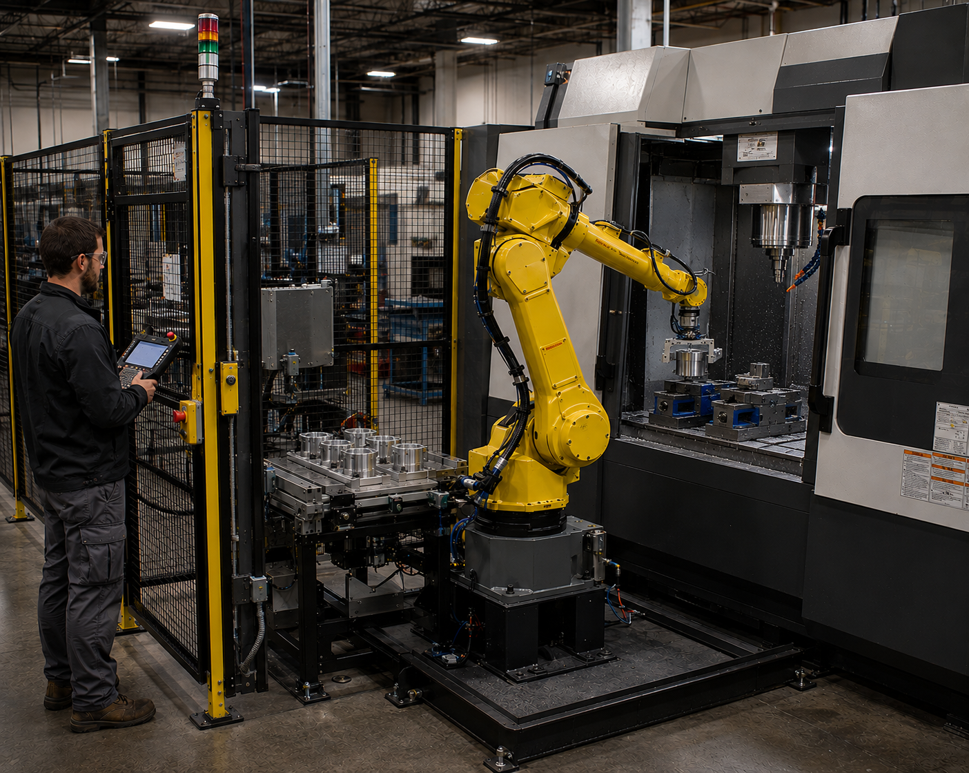 FANUC robotic cell