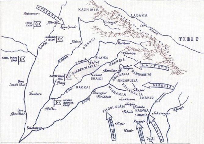 Ramgarhia Misl territories