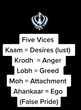 five evils