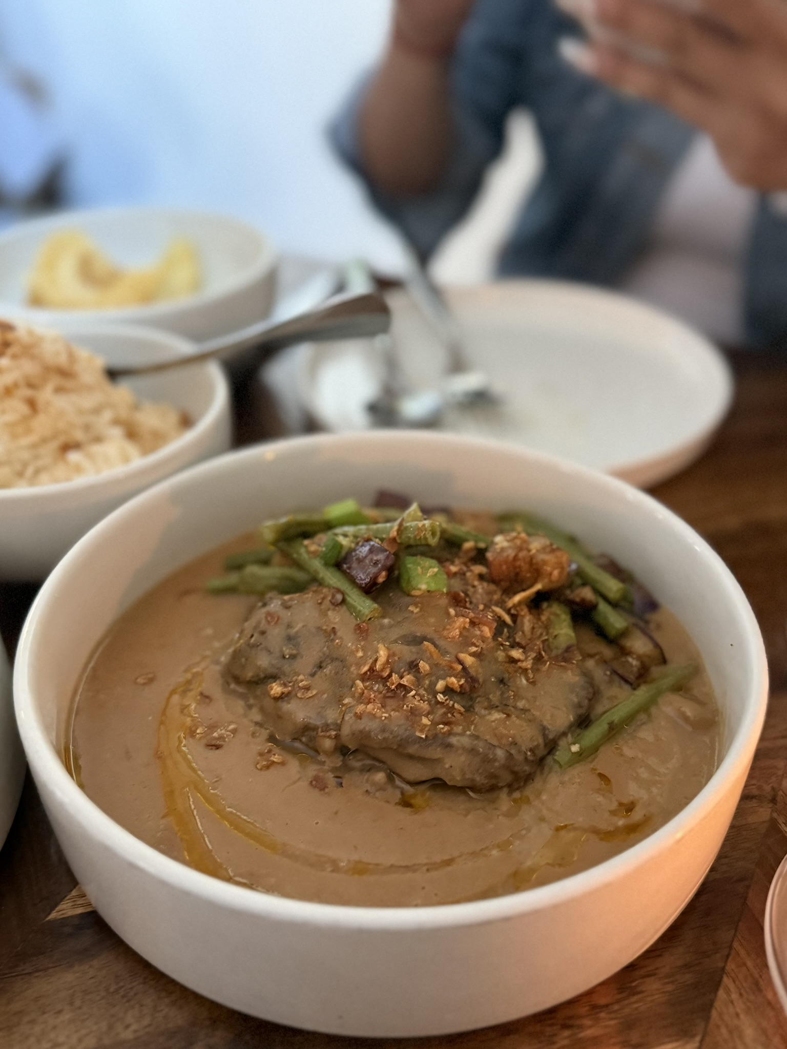 Beef Cheek Kare Kare at Musang, Seattle