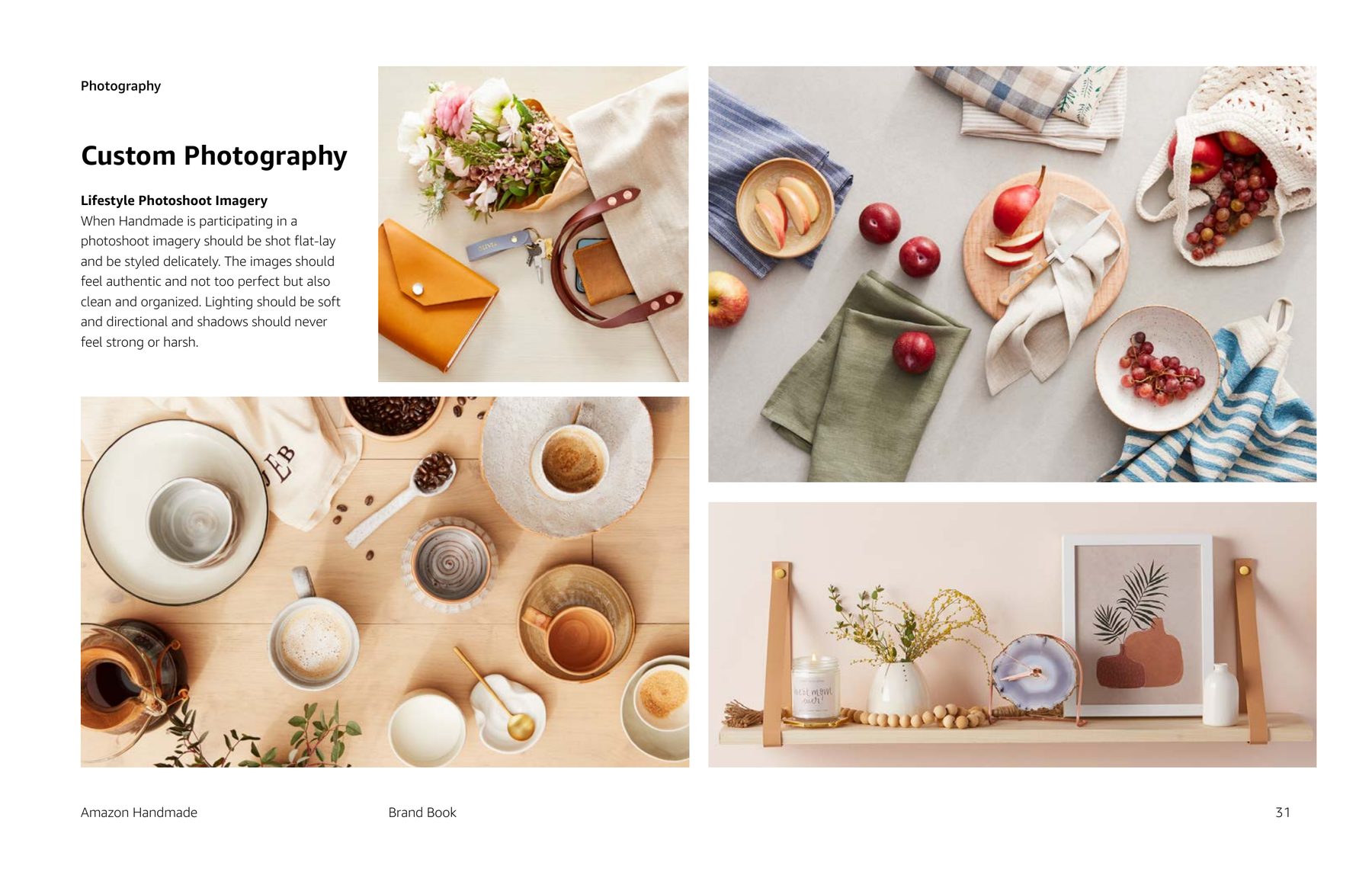 Amazon Handmade brand book, page 31 of 39