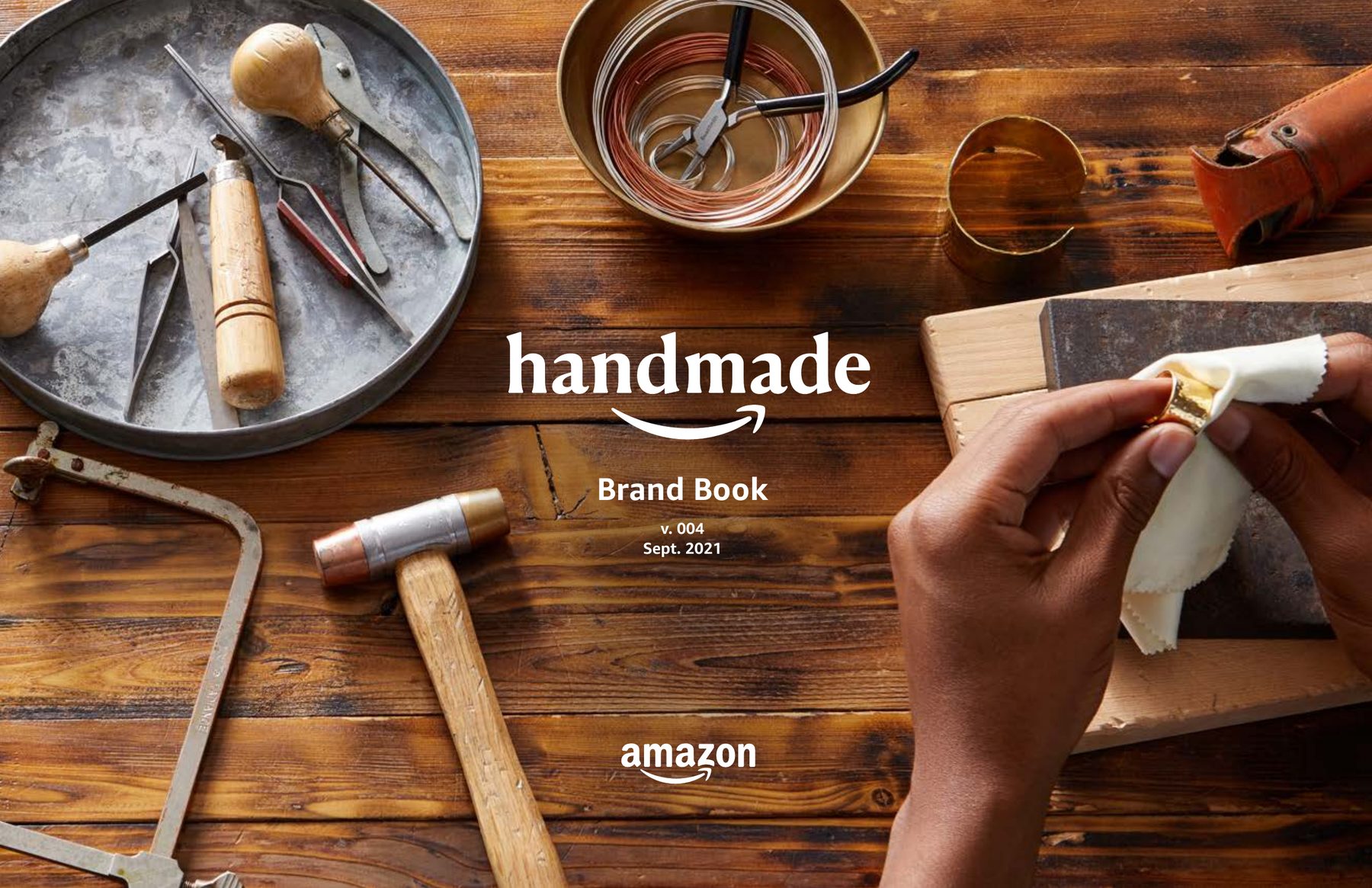 Amazon Handmade brand book, page 1 of 39