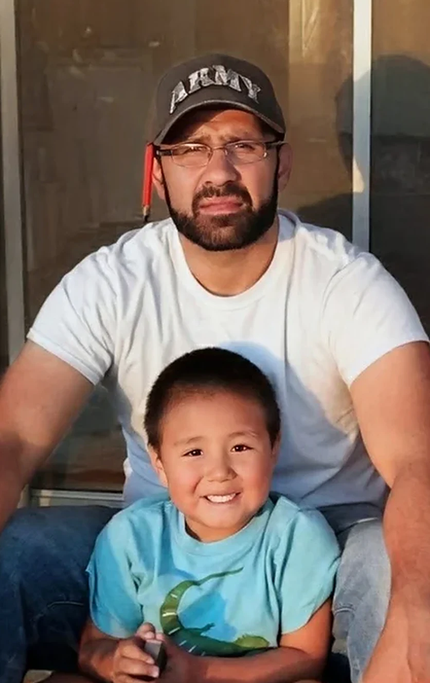Ali Hussain with son Zain, Founder & Principal of XAIN LLC