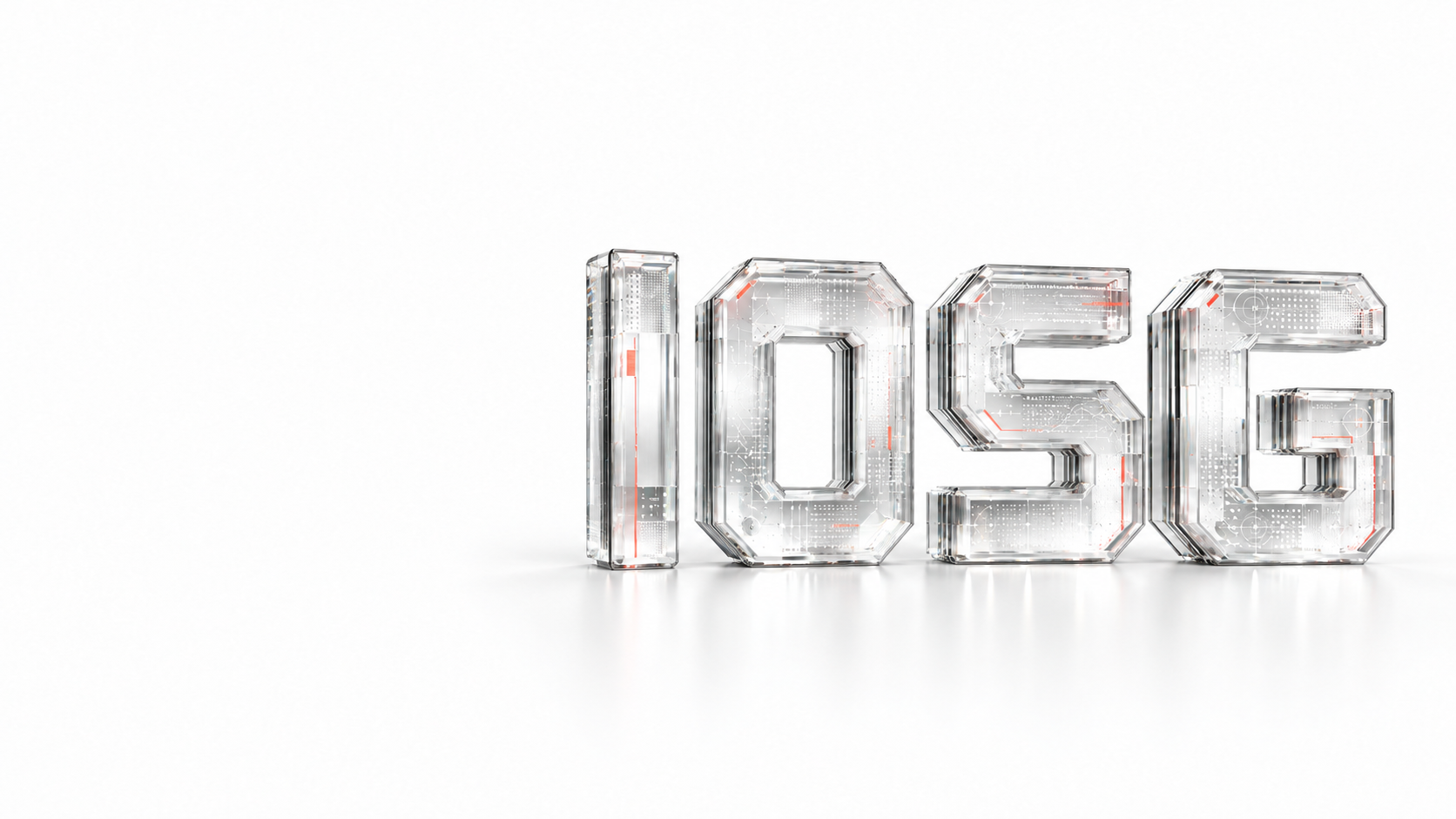 IOSG in luminous optical glass with fine silver edges and subtle research textures.