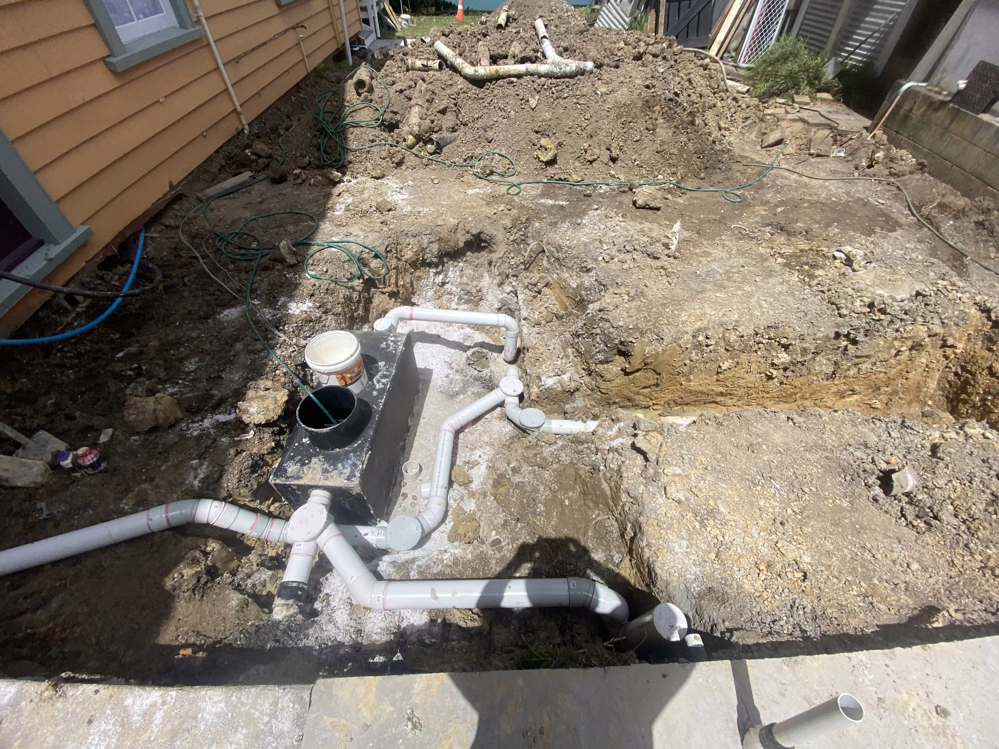 Bay Plumbing Services on site