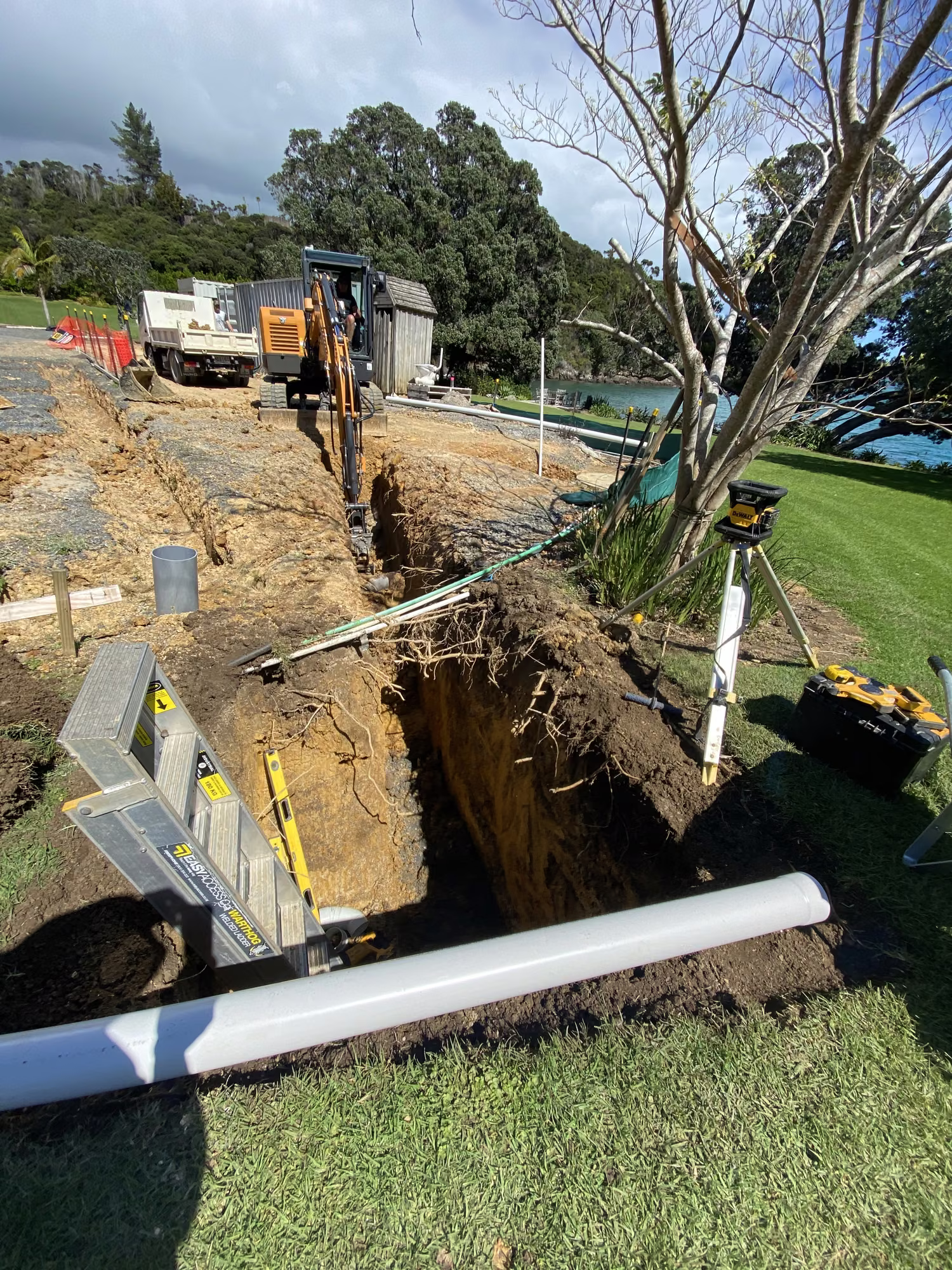 Bay Plumbing Services on site