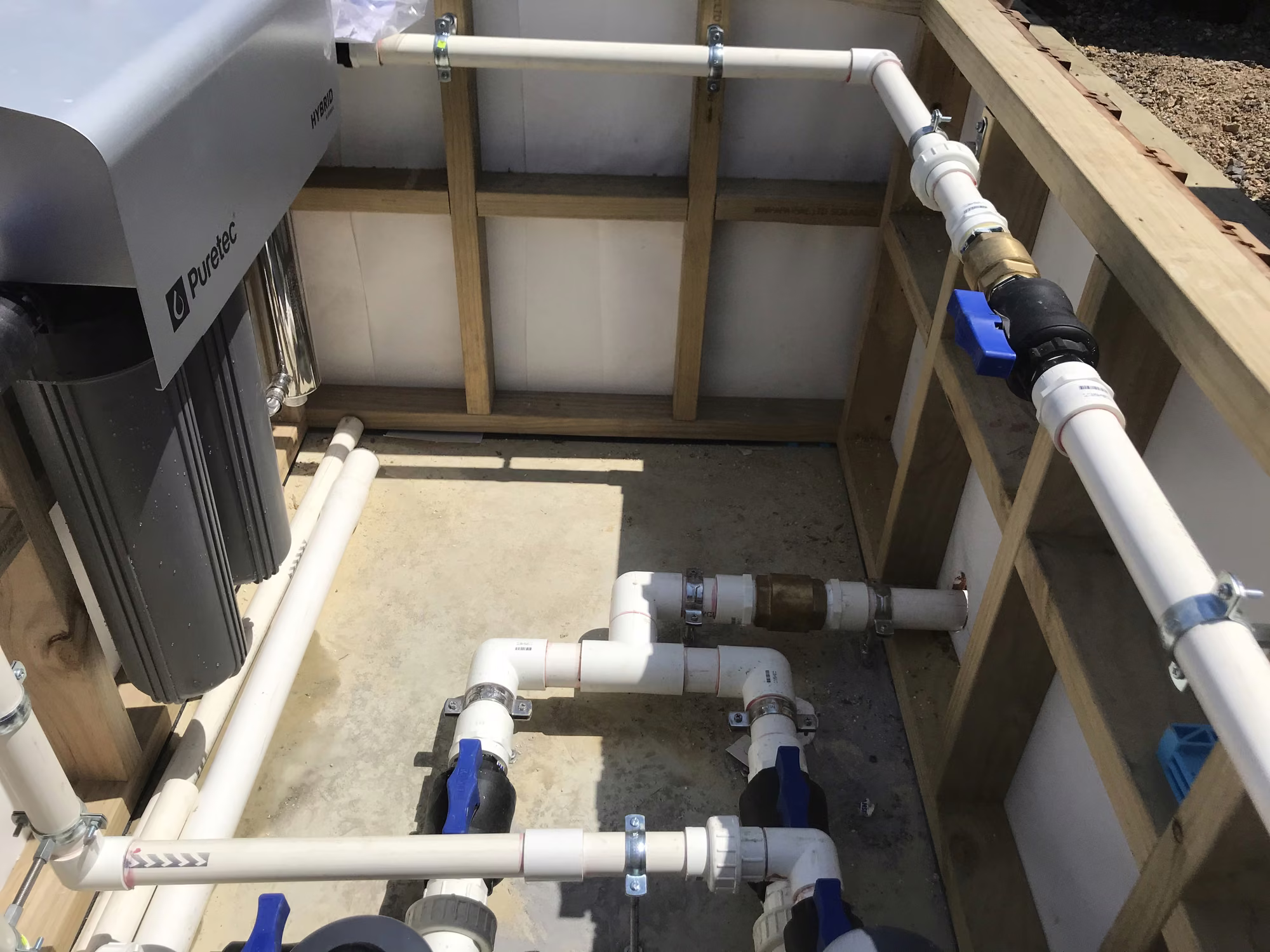Bay Plumbing Services on site