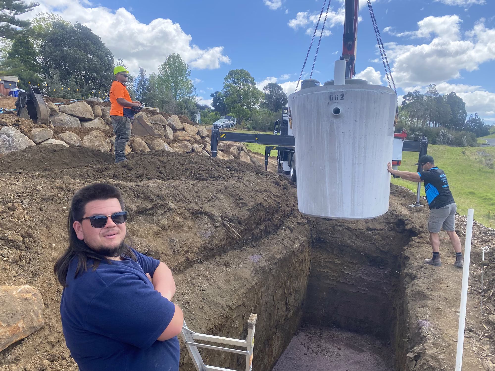 Bay Plumbing Services on site
