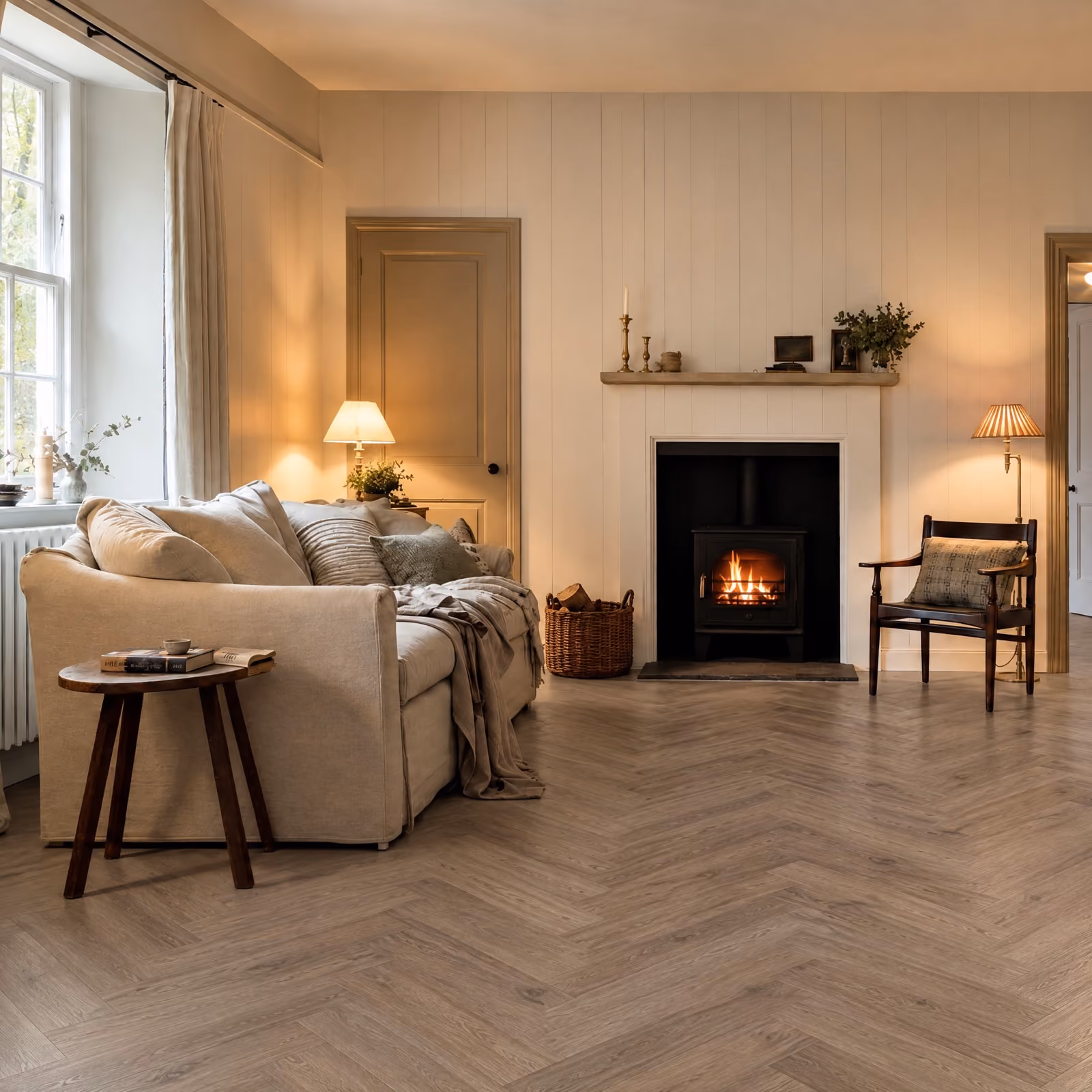 Rustic 016 | SPC visgraat