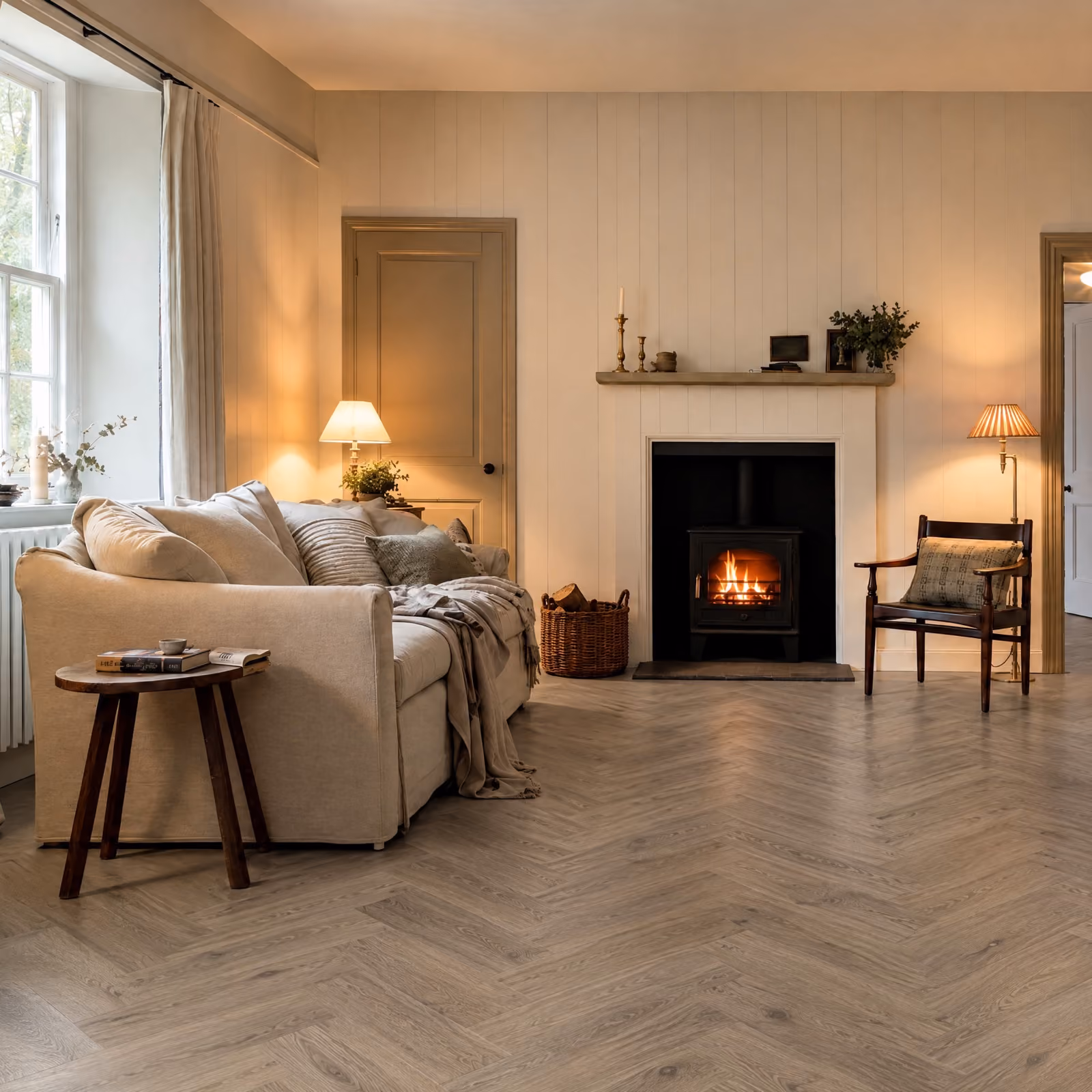 Rustic 015 | SPC visgraat