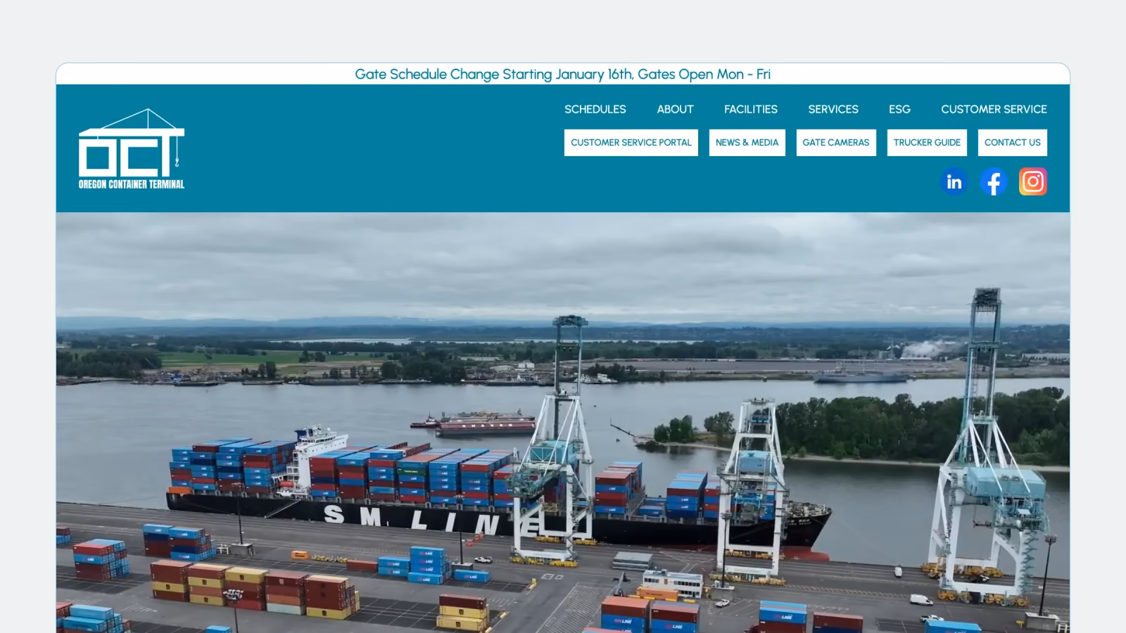 Oregon Container Terminal