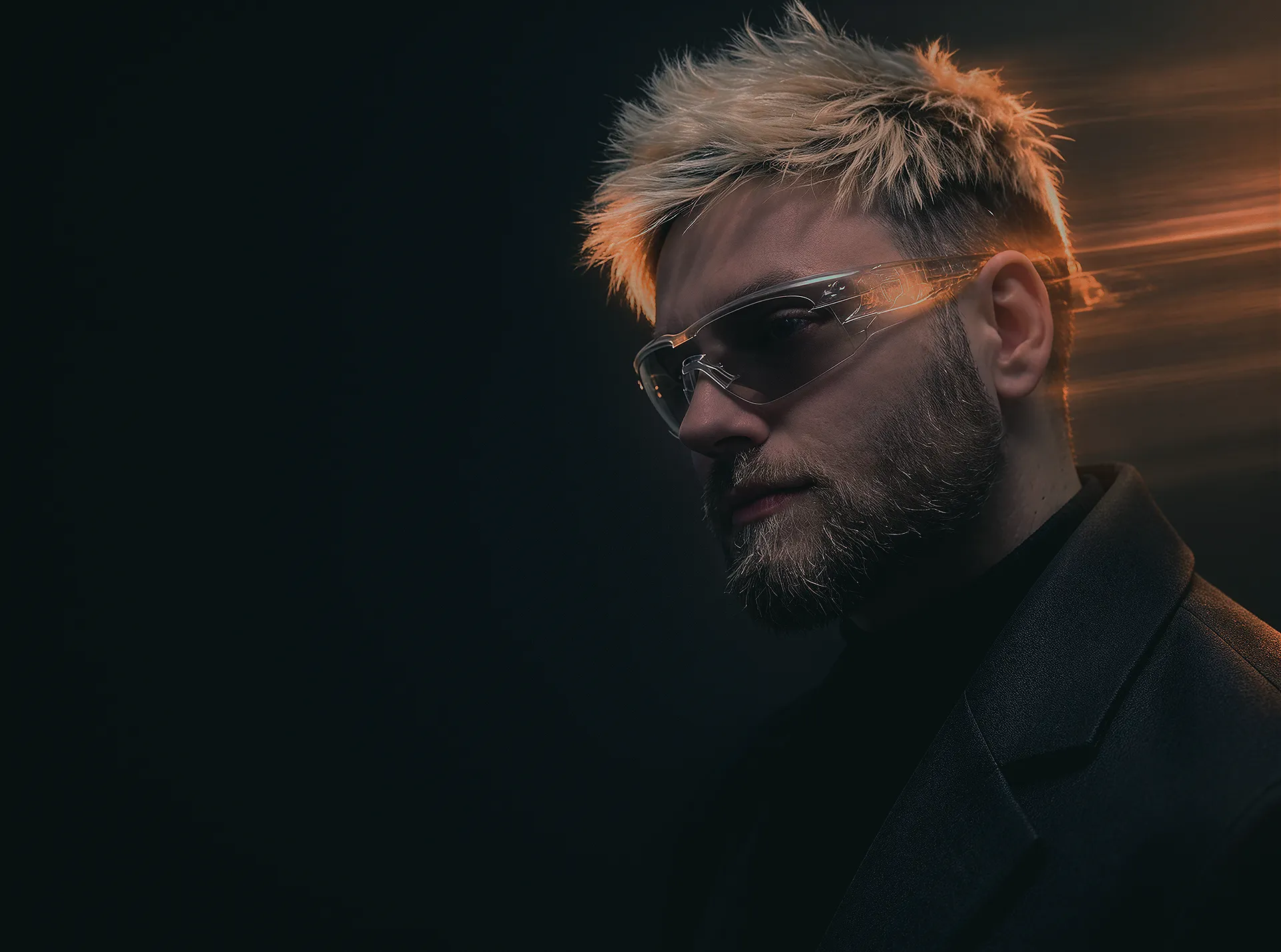 Portrait photo of Lui Vencato, Brazilian art director