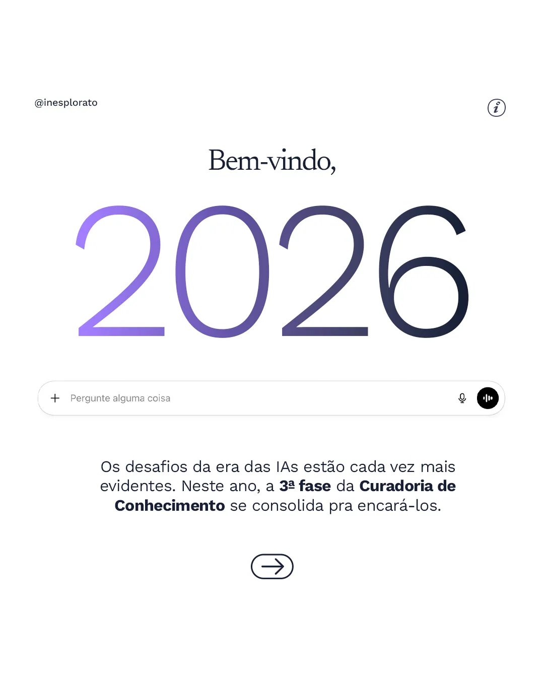 Inesplorato project — feed slide 1