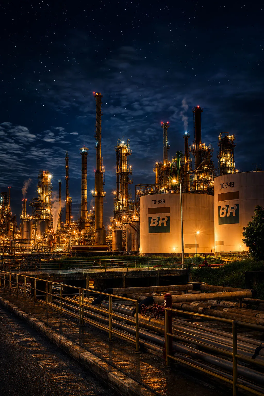 Petrobras project cover — corporate campaign art directed by Lui Vencato