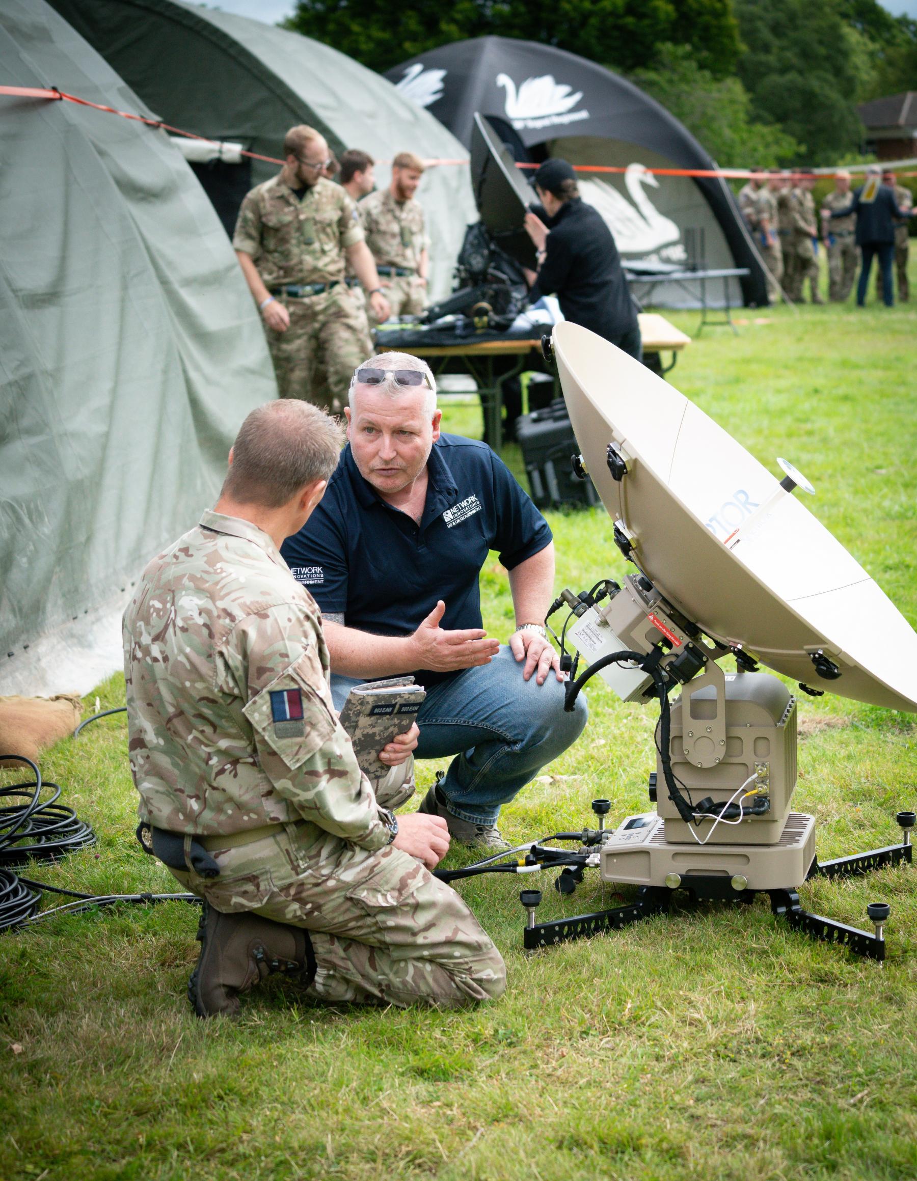 Ex SWAN COMMUNICATOR 30SR Photography by LCpl Emma Hudson